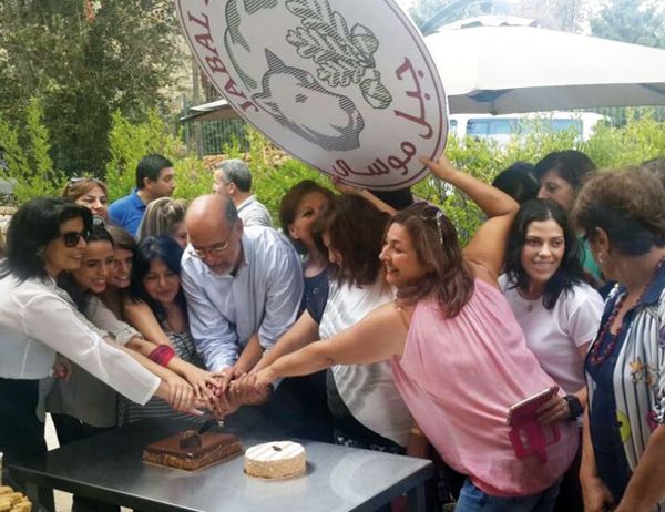 إفتتاح مشغل جبل موسى في جورة الترمس